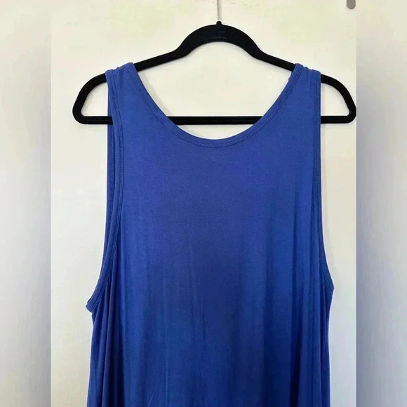 Never Worn Blue Old Navy Tank Dress - Picture 3 of 5